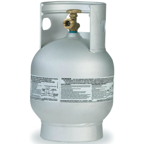 Aluminum Propane Cylinders - 20 lb. Vertical