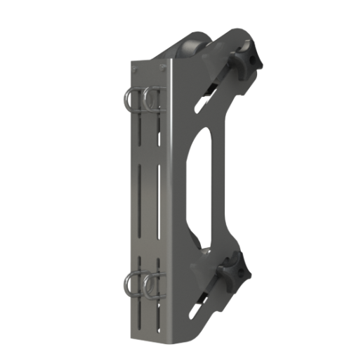 side of Mantus Anchors Mantus Anchor Bracket - Stainless Steel
