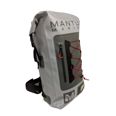 angle of Mantus Anchors Mantus Scuba Wet Gear Back Pack