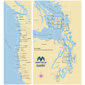 R15-05 Maptech ChartKit - Pacific Northwest to Northern California