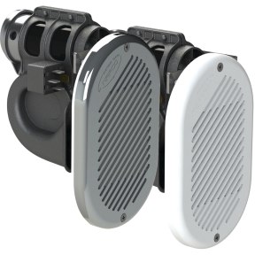 HURRICANE Built-in Air Horn with Grill