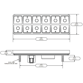 CKM12 12-Button Customizable Keypad