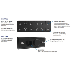 CKM12 12-Button Customizable Keypad