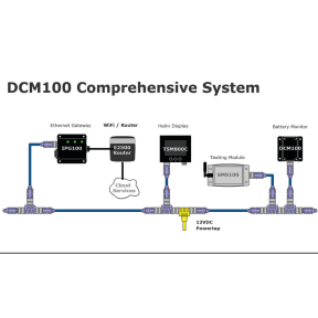 Maretron Direct Current/Battery Monitor DCM100