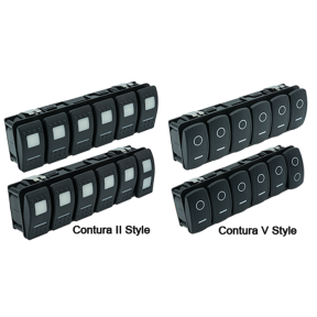VMM6 - Contura Series Digital Switch Module, 6 Rocker