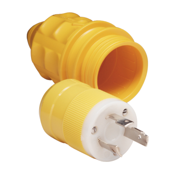 305crpn of Marinco 30 Amp Locking Shore Power Plug with Boot