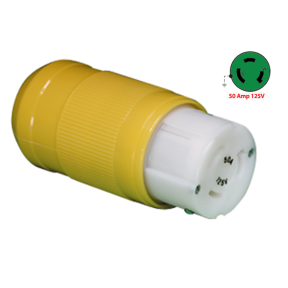50A 125V Shore Power Connector