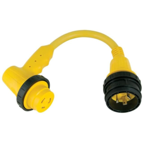 1rpc of Marinco Right Angle Cordset Adapter - 30A & 50A