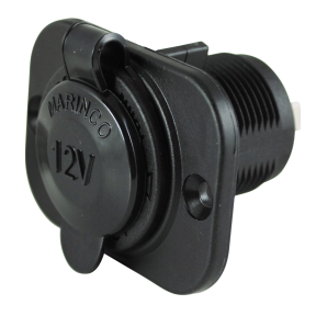 12vrc of Marinco SeaLink 12 Volt Receptacle with Plate