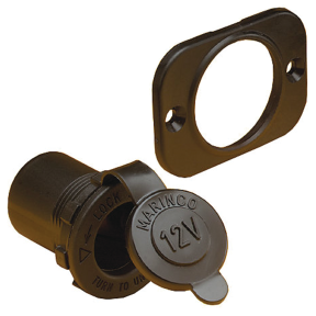 SeaLink 12 Volt Receptacle with Plate