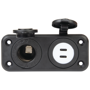 Sealink Dual USB-C Charger and Receptacle Combo with LED Indicator