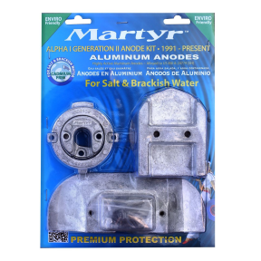 cmalphakita of Martyr Mercruiser Alpha 1 Gen II Anode Kit - Aluminum