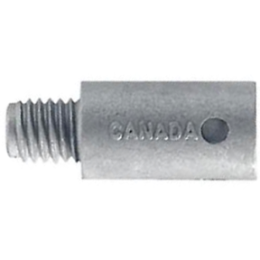 side view of Martyr Volvo Penta 200-270 Series Pencil Anode - Zinc