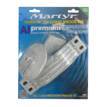 cmy150kita of Martyr Yamaha 150 HP Aluminum Anode Kit