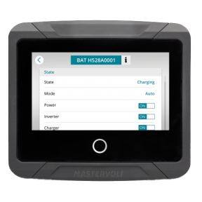 System Settings Screen of Mastervolt EasyView 5