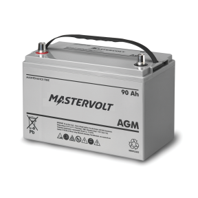 main view of MasterVolt Mastervolt 62000900 - Group 31 AGM Battery 12V 90 Ah Start/Deep Cycle