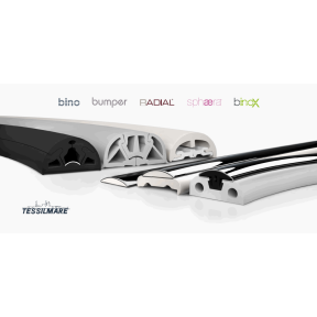 Tessilmare Rub Rail & Bumper Comparison of Tessilmare from Mate USA Radial Rub Rail Kits - White