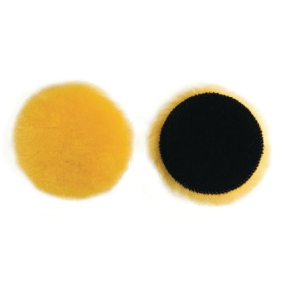 3" Lambswool Pro Yellow Polishing Buff Pads