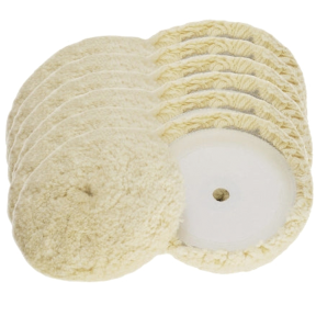 3" Twisted Wool Cutting Buff Pads