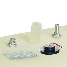 19 Gallon Below Deck Bow Fuel Tank with Top Withdrawal