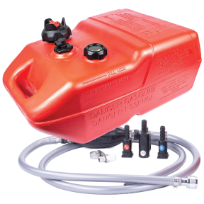All in One 6 Gal Fuel Tank with Line and Fittings