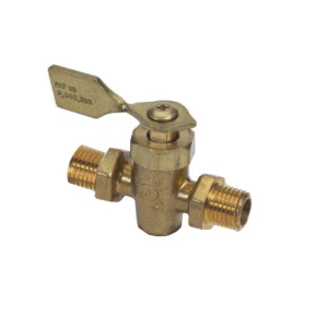 Moeller Fuel Valve - 1/4" NPTF Male / Male Shut-Off Valve