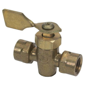 Moeller Fuel Valve - 1/4" NPTF Female / Female Shut-Off Valve