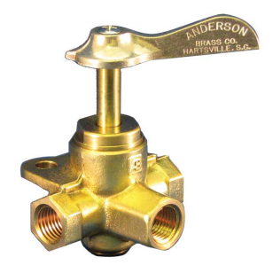 Moeller Fuel Valve - Three-Way Female NPTF Valves
