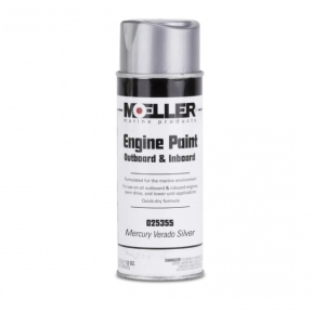 025355 of Moeller Mercury Verado Silver Spray Paint
