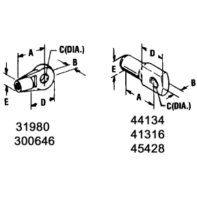 40 Series Control Cable Terminal Eye