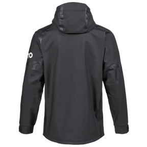 back of Musto Championship Aqua Hoodie Jacket