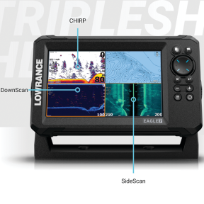 Eagle 7 with TripleShot Transducer & C-MAP Discover OnBoard