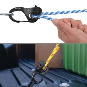CamJam XT Aluminum Rope Tightener with 10 ft. Rope