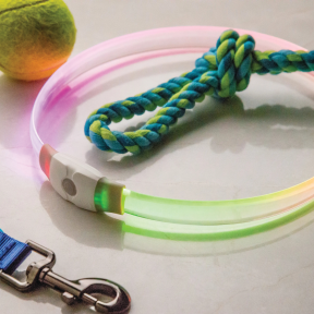 NiteHowl Max Rechargeable LED Safety Necklace - Disc-O Select