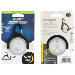 Radiant Rechargeable Micro Lantern - Disc-O Select