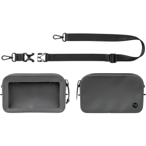 RunOff Waterproof Hip Pack - Charcoal