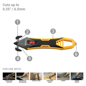 SK-16 Quick-Change Concealed Blade Safety Knife
