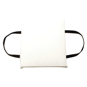 white of Onyx Throwable Foam Cushion