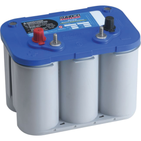 main view of Optima Batteries Optima SC34DM BlueTop 12V Group 34 AGM Battery