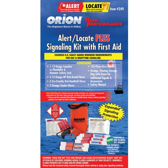 Coastal Alert/Locate Signal Kit with First Aid