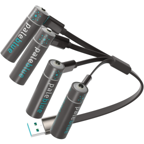 AA Lithium-Ion USB Rechargeable Smart Batteries