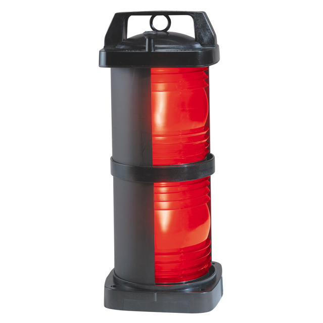 Perko 3 NM Double Port Side Nav Light - Fig 1364, Vessels Over 20m, Horz Mnt