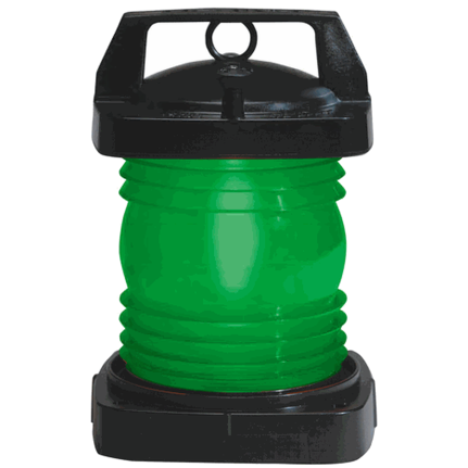 Perko 3 NM Fig 1370 - All-Round Green Nav Light - Vessels Over 20m, Horz Mnt