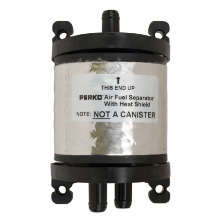 Perko Air-Fuel Separator - Heat Shield Protected, EPA Compliant