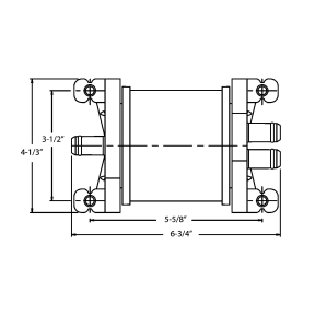 Perko Air-Fuel Separator - Heat Shield Protected, EPA Compliant