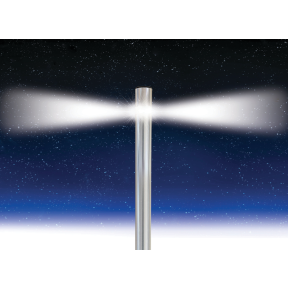 All-Round LED Pole Light - White