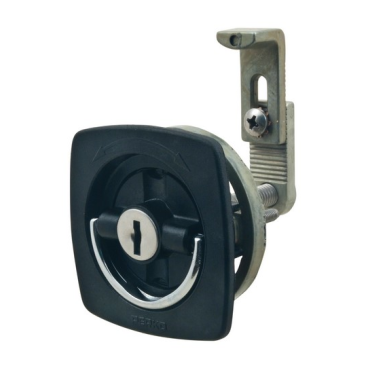 Hatch Flush Lock Sets, DP2 Black