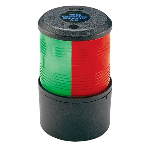 Fig. 200 European Style Navigation Light - Bi-Color, Base Mount