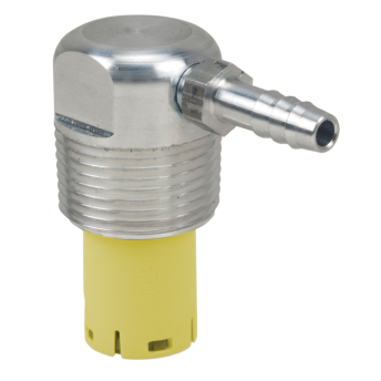 Perko NPTF Threaded Tank Vent Valve - 90 Degree Elbow, EPA Compliant