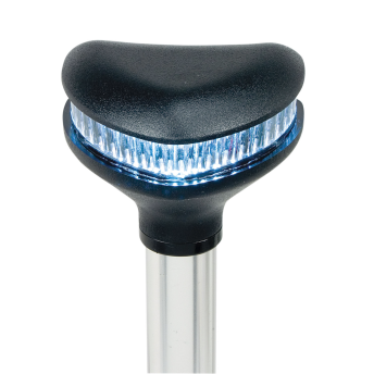 close up of Perko Stealth Series - LED Fold Down White All-Round Light 